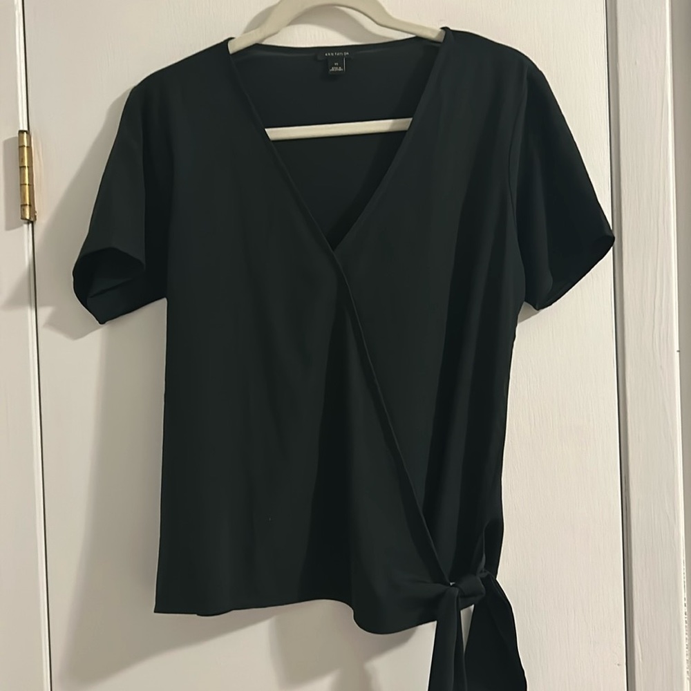 Ann Taylor Wrap Top